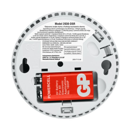 Czujnik dymu 2030-DSR