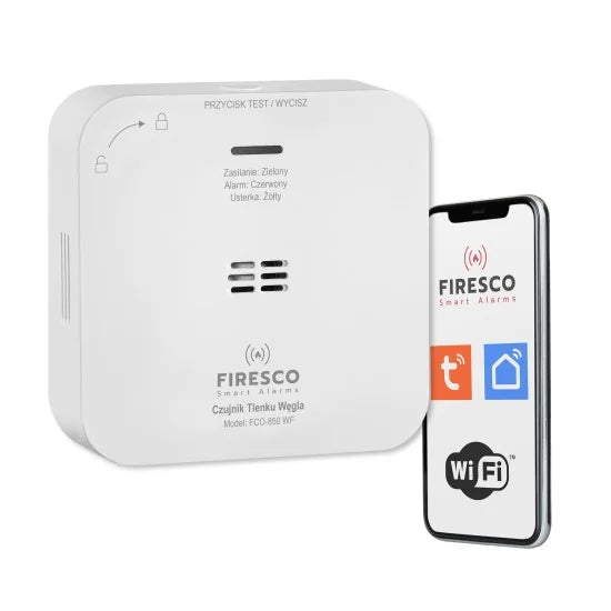 Czujnik czadu z funkcją komunikacji FCO-850 WF