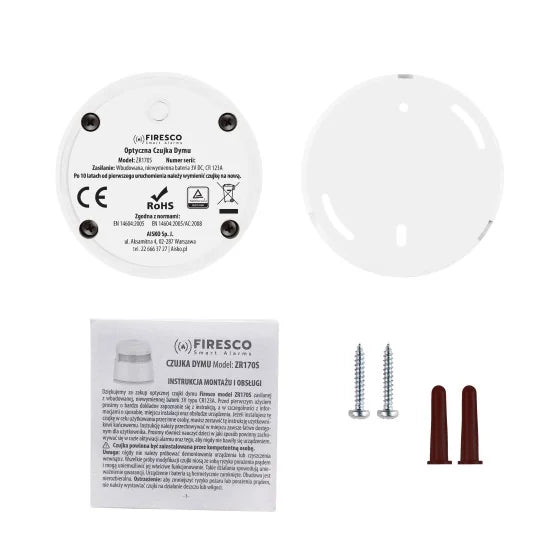 Czujka dymu Firesco ZR170S