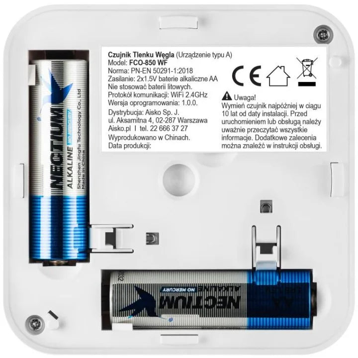 Czujnik tlenku węgla FIRESCO FCO-850 SA