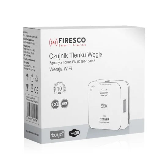 Czujnik czadu z funkcją komunikacji FCO-850 WF